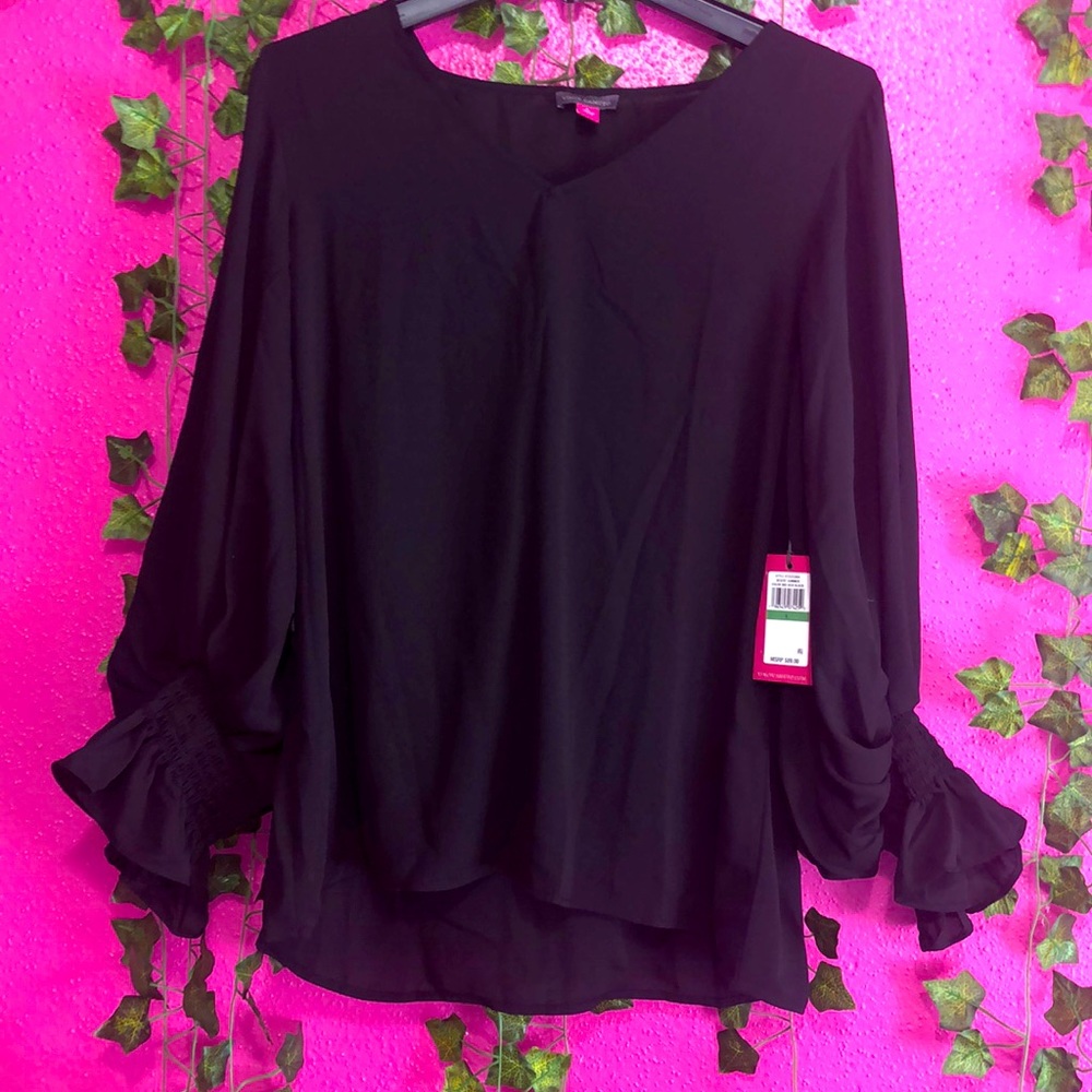 Vince Camuto Women’s sheer Blouse